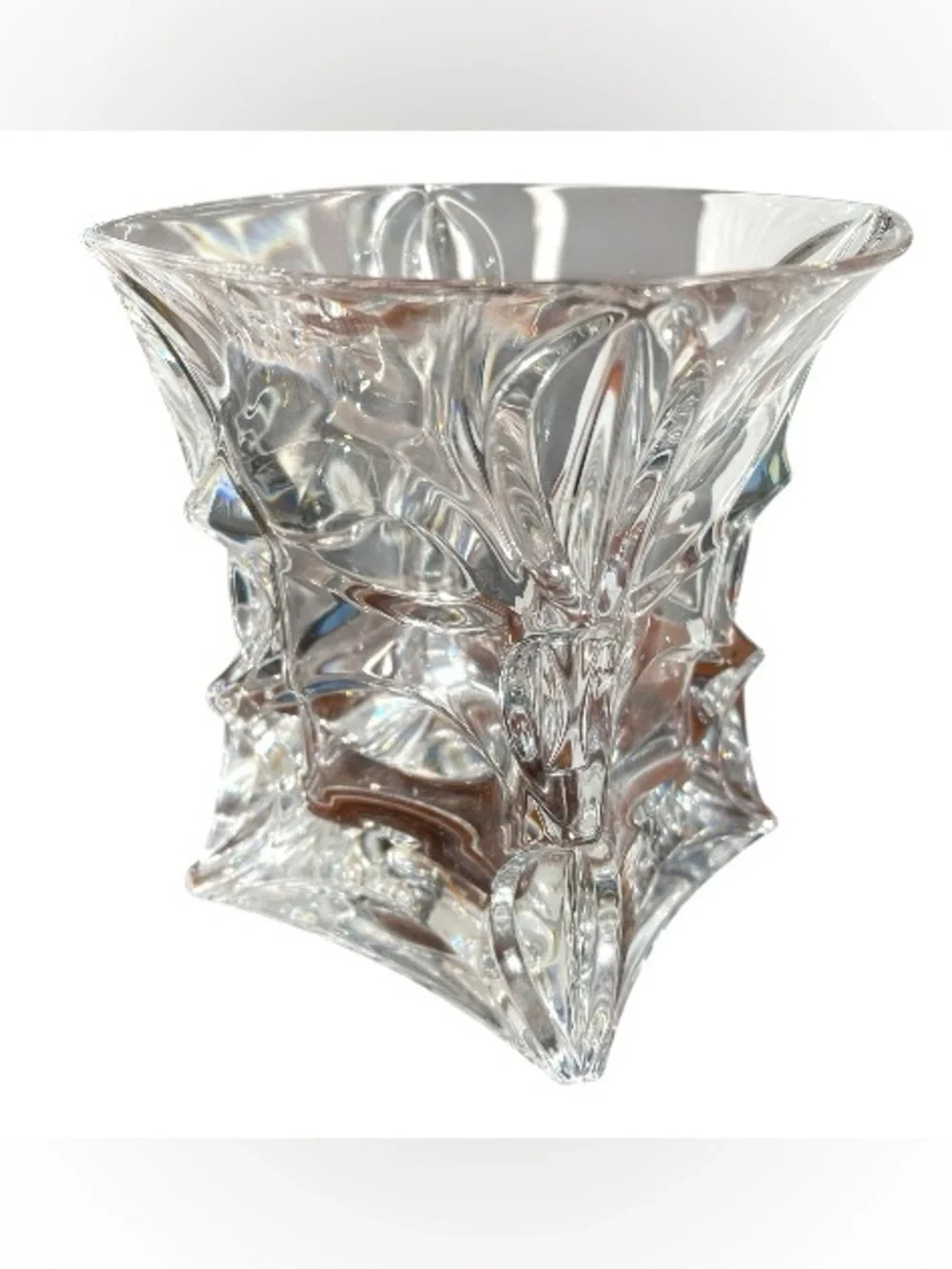 X-Lady modern whiskey glass by Crystal Bohemia